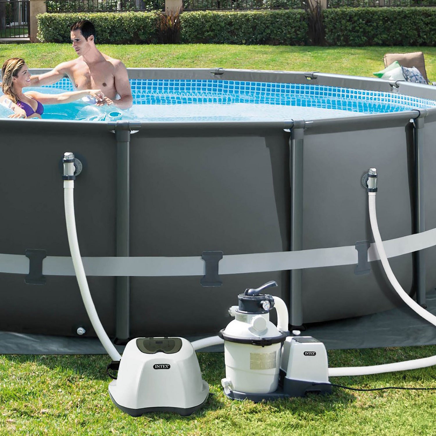 INTEX - Clorinatore Krystal Clear per piscine fuori terra fino a 56.800 litri